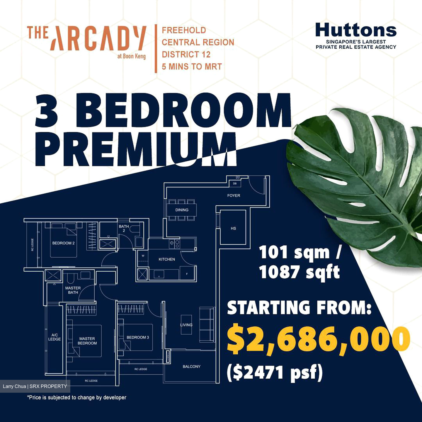THE ARCADY AT BOON KENG (D12), Apartment #445757561